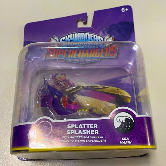 Skylanders SuperChargers Splatter Splasher Normal / Véhicule Marin - Jeux & Jouets